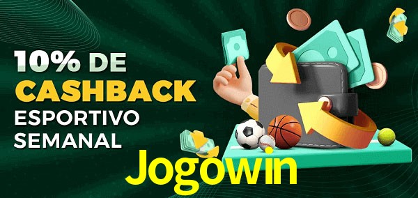 10% de bônus de cashback na Jogowin