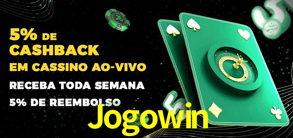 Promoções do cassino ao Vivo Jogowin